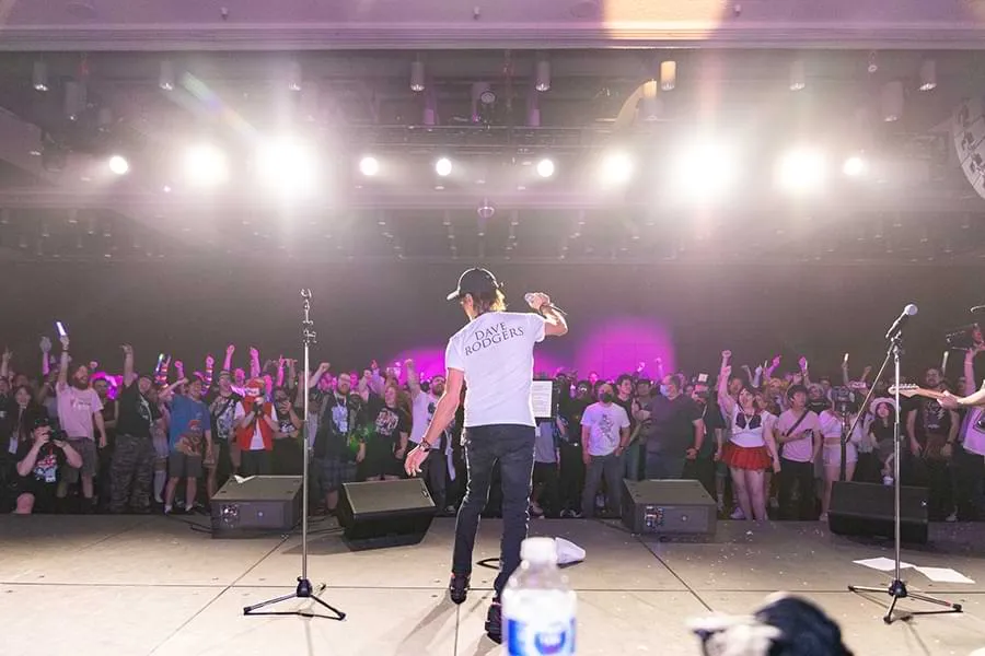 AMPLIFIED concert crowd