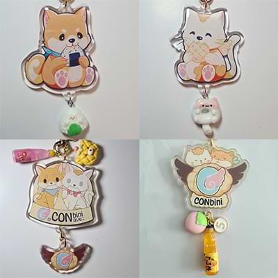 Conbini Keychains