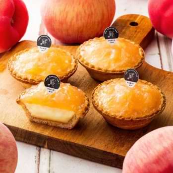 Pablo Peach Cheese Tart